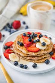 1 zucchini has 516mgs of vitamin a. High Protein Zucchini Pancakes Kim S Cravings