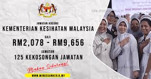 Sebelum memohon, anda hendaklah mengikuti langkah permohonan kerja kosong terkini yang telah ditetapkan majikan seperti di bawah. Jawatan Kosong Terkini 2021 Kementerian Kesihatan Malaysia Kkm Gaji Rm2 078 00 Rm9 656 00