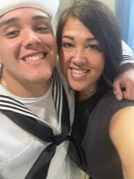 Proud dad at marine corps graduation