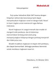 Makalah Id Seperti Apakah Kata Pengantar Novel Seperti Yang Sudah Kita Ketahui Bersama Bahwa Novel Merupakan Salah Satu Komoditas Buku Ya Novel Membaca Buku