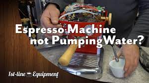 To access this option, go to your orders and choose get product support. Espresso Machine Not Pumping Water Youtube