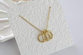 Reserved For Pam Three Generations Necklaces Etsy Three Generation Necklace Generation Necklace Necklace Etsy