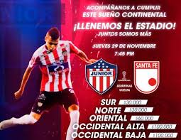 Der spielstand zwischen independiente santa fe und junior ist 3:1. Resultado Junior Vs Santa Fe Video Resumen Gol Ver Semifinales Copa Sudamericana 2018