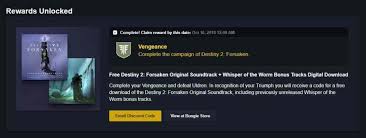 Sep 04, 2018 · destiny 2 gets a surge of new life with its forsaken expansion, adding on a ton of new content and changes. Como Canjear Destiny 2 Codigo De Banda Sonora Abandonada Mundoplayers