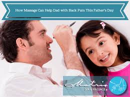 Massage and Back Pain: How it Can Help Dad This Father's Day