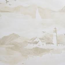 Check spelling or type a new query. K2 Nautical Cream Lighthouse Smooth Wallpaper Diy At B Q