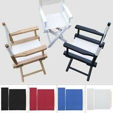 2pc directors chair replacement canvas cover stool protector seat cover sheet. Directors Chair Replacement Covers Ebay
