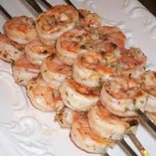 Remove from skewers and serve on a bed of pasta with sauce for a great meal. Grilled Marinated Shrimp Recipe Savoury Food Food Recipes