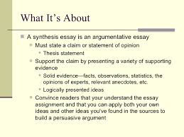 Apa synthesis paper example rating: How To Write A Synthesis Essay Introduction Microcom Co Zw