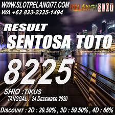 Hasil Result Sentosa Toto 24 December 2020 Tanggal 11 Desember 22 Januari