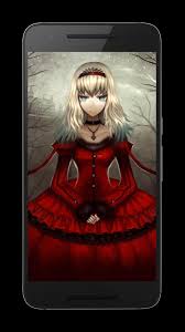 High quality anime wallpaper phone anime wallpapers hd 4k anime backgrounds for android gothic anim anime wallpaper phone anime wallpaper hd anime wallpapers. Goth Anime Red Dress Wallpaper For Android Apk Download