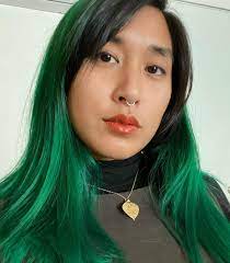 Mia Littleさんのインスタグラム写真 - (Mia LittleInstagram)「A fresh green self dye to  keep