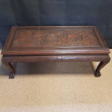 Shop our large selection of oriental tables at up to 40% off retail, from coffee, dining, and sofa tables to plant stands and more! Heavily Carved Oriental Coffee Table With Acrylic Top Furniture Etc Hemswell Antique Centres