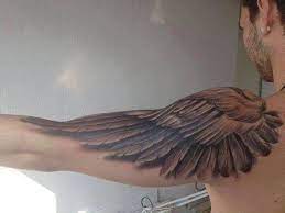 Angel Wing Tattoos For Men Wing Tattoo On Shoulder Feather Tattoos Wing Tattoo Men