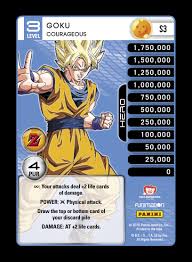 Dragon Ball Z 2016 Awakening Starter Card List