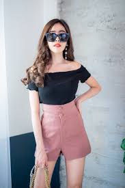 กางเกงขาส น เอวส ง 2 กระด ม in 2021 short dresses fashion womens shorts