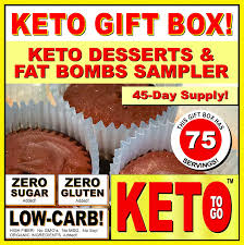 Looking for easy desserts with few ingredients? Amazon Com Keto Bakery Low Carb Pizza Fat Bomb Holiday Gift Box 75 Servings Gluten Free No Sugars Added High Fat Low Carb Dessert Meals Fat Bombs Grocery Gourmet Food