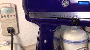 Kitchenaid® mixer attachments help you do even more with your appliance. Kitchen Aid Mixer Power Consumption At Each Speed Kill A Watt Meter Ace Appetite Control Energy Youtube