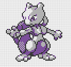 And **it comes with the custom card(s) described in the title of this listing as a gift (custom pixel mew pokemon holographic card silphwave)**. Mewtwo Pixel Art Grid By Hama Girl On Deviantart Pixel Art Pokemon Pixel Art Grid Pokemon Cross Stitch