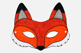 Free printable fox in socks coloring pages. Fox Mask Free Printable Templates Coloring Pages Firstpalette Com