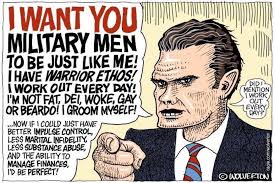 them Defense Secretary Pete Hegseth Shares Video Advocating for a Ban