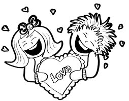 Here's how to draw an easy teddy bear with a big red heart, perfect for a homemade valentine card. Drawing Boy And Girl Holding Love Heart For Valentine S Day How To Draw Step By Step Drawing Tutorials