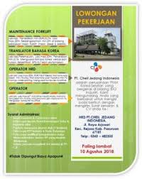 Codefirst adalah tempat untuk kursus koding dan startup di wilayah cirebon yang mengadakan pembelajaran terstruktur dan. Info Lowongan Pt Fscm Manufacturing Indonesia Bkk Smkn 3 Jombang