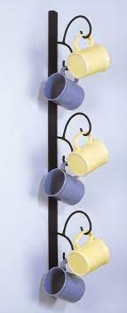 Cup Racks Vertical Mug Tree Mug Rack Kitchen Wall Organizer Coffee Mug Holder