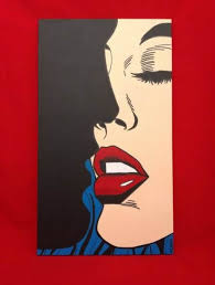 Pop Art Painting Disney Etsy 27 New Ideas Pop Art Canvas Pop Art Drawing Canvas Art Painting