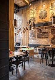 Rustic Restaurant Interior Design Ideas Interior Design For Little Square Living Space Industrial Restaurant Design Bar Design Restaurant Restaurant Interior