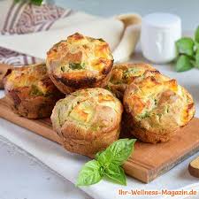 Protein Muffins Mit Basilikum Und Feta Eiweissreiches Low Carb Rezept Rezepte Rezeptideen Lebensmittel Essen