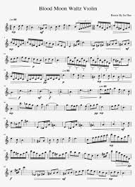 From lindsay stirling to fritz kreisler, our violin music library has over 60,000 titles at great prices.try the latest and greatest violin methods for all levels including suzuki violin, the sassmannshaus tradition, and the latest violin methods from simon fischer.you can also find thousands of violin scores of the standard violin solo. Svtfoe Blood Moon Waltz Violin Sheet Music For Violin Violin 850x1100 Png Download Pngkit