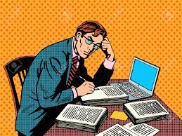 Pop art inspires and encourages thought in modern viewers through diverse mediums. Writer Editor Journalist Academic Thesis Paper Laptop Pop Art Royalty Free Cliparts Vectors And Stock Illustration Image 48468616