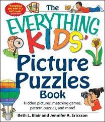 A picture book is a book, typically for children, in which the illustrations are as important as—or more important than—the w. The Everything Kids Picture Puzzles Book Beth L Blair 9781440570674