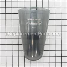 Black And Decker Hand Vacuum Filter Hnv220b Bowl Assy N541616 For Black And Decker Vacuums Ereplacement Parts