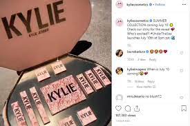 It includes summer palette, summer lipsticks, and gloss. Kylie Jenner Unveils Summer Collection