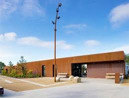 Check spelling or type a new query. A 1960s Portal Frame Structure Has Been Refurbished At Nenagh Leisure Centre By Abk Architects In County Tippera Corten Steel Facade Steel Facade Corten Facade