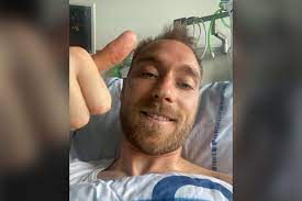 Eriksen collapsed during denmark's opening euro 2020 group game against finland on saturday and was given lengthy medical treatment before regaining consciousness. I M Fine Eriksen Gives A Thumbs Up After Euro 2020 Collapse Euro2020 News Al Jazeera