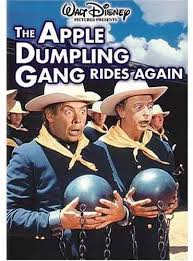 In disney's the apple dumpling gang, the hilarity begins when a roving bachelor inherits three young orphans and a wealth of problems. The Apple Dumpling Gang Rides Again Classic Disney Movies Walt Disney Movies Disney Movies