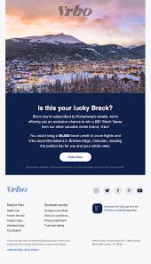 Find the space to reconnect on homeaway. Enter Vrbo S 5k Vacay Courtesy Of Homeaway Really Good Emails