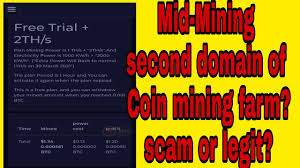 The android mining app was developed by yac, and as with the aforementioned bitcoin mining android apps, this one is also available for download on the google playstore, and it is also free. Mid Mining Review Free Bitcoin Mining Website Scam Or Legit Youtube