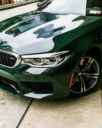 A 2020 Bmw F90 M5 Painted In The British Racing Green From Bmw Individual British Racing Green Bmw Racing Green