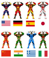 Since All Might S Costume Uses The Colors Of The U S Flag I Figured I Would Make Other Colors For All Might Based On Other Flags Beijing Smash Bokunoheroacademia Notable people with the name include: