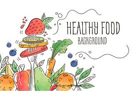 Download Hand Drawn Fork Fresh Food Background For Free Food Backgrounds How To Draw Hands Food Drawing
