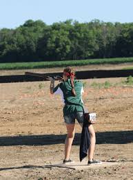 In skeet shooting, you can train your shooting and aiming skills by hitting flying skeet. Nra Women Shotgun Sports Skeet Shooting 101