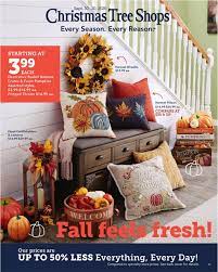Christmas Tree Shops Flyer Fall And Halloween Christmas Tree Shop Discount Christmas Trees Harvest Pillows