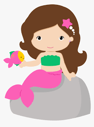 See more ideas about mermaid, mermaid clipart, clip art. Shared Ver Todas Cute Mermaid Clipart Hd Png Download Transparent Png Image Pngitem