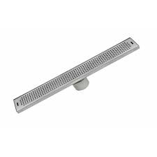 Luxe 36 In Stainless Steel Linear Shower Drain Squares Shower Drain Linear Drain Master Bath Remodel