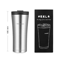 Amazon Com Travel Mug 100 Leak Proof Tresutopia Hekla Safe Stainless Steel Tumbler Double Wall Vacuum Insulated Cup Best Coffee Thermos Mugs Coffee Thermos
