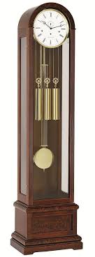 Exclusive Walnut Mechanical Grandfather Clock Made In Germany Reloj De Pendulo Reloj De Pie Pendulo